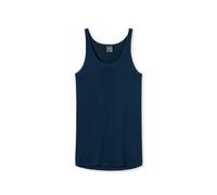 Schiesser Unterhemd Original Feinripp navyblau Herren, Größe 6
