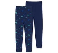 Schiesser Jungen 2 Pack Lange Unterhose Bio Baumwolle - Sportwäsche