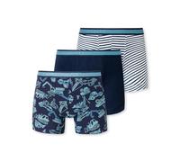 Schiesser Jungen 3 Pack Boxershorts - 95/5 Baumwolle - Größe 92 bis 140 | Unterwäsche