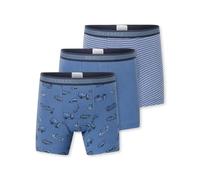 Schiesser Jungen 3 PACK Unterwäsche Boxershorts - 95/5 Organic Bio Baumwolle - Größe 92 bis 153