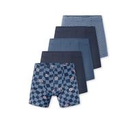 Shorts 5er-Pack Ringel Karos Smileys mehrfarbig - 95/5 104