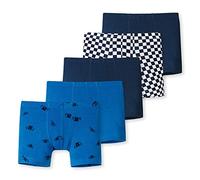 Schiesser Jungen 5 Pack Boxershort Unterhosen - 95/5 Organic Bio Baumwolle - Größe 92 bis 141