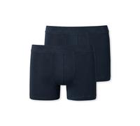 SCHIESSER Jungen Boxerhorts im Pack - Unterhose,Vorteilspack, Pants, Cotton Stretch, 140-176 Dunkelblau 164 6er Pack (3x2P)