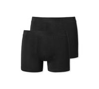 SCHIESSER Jungen Boxerhorts im Pack - Unterhose,Vorteilspack, Pants, Cotton Stretch, 140-176 Schwarz 152 6er Pack (3x2P)