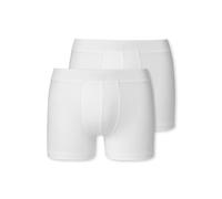 Schiesser Boxershorts 95/5 2er Pack in weiß, Gr. 176, junge