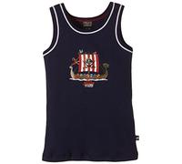 Schiesser Jungen Hemd 0/0 Unterhemd, Blau (dunkelblau 803), 92 (Herstellergröße: 092)