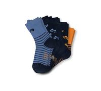 SCHIESSER Jungen Socken, 5er Pack - "Legwear Kids", Muster, Baumwolmischung Blau 27-30