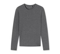 Schiesser Jungen Langarmshirt-Active Unterwäsche, grau-Mel_181852, 176