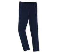 Schiesser Unterhose lang Funktionswäsche warm dunkelblau - Boys Thermo Light für Jungen 140