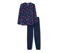 Schiesser Jungen Lange voor jongens Van organisch katoen Pyjamaset, Mehrfarbig 15, 116 EU