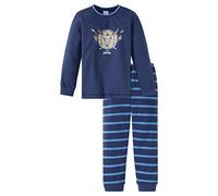 Schiesser Jungen Langer Schlafanzug Anzug Lang Capt´n Sharky - 158860