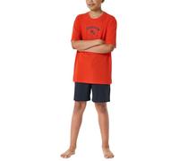Schiesser Jungen Schlafanzug Set kurz - 100% Organic Bio Baumwolle - Größe 140 bis 176