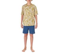 Schlafanzug kurz tropisch khaki - Nightwear 176