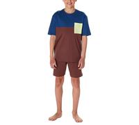 Schlafanzug kurz havanna - Teens Nightwear 164