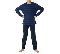 Schiesser Jungen Schlafanzug Set lang - 100% Organic Bio Baumwolle - Größe 140 bis 176