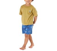 Schlafanzug kurz Surfer khaki - Kids Nightwear 128