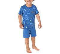 Schiesser Jungen Schlafanzug Set Pyjama kurz - 100% Organic Bio Baumwolle - Größe 92 bis 140