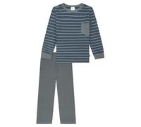 Schiesser Jungen Schlafanzug Set Pyjama lang - 100% Organic Bio Baumwolle - Größe 92 bis 140