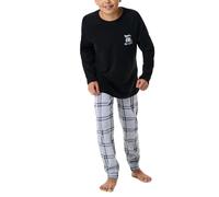 Schlafanzug Set Pyjama warme Qualitäten Frottee - Fleece - Interlock - Größe 140 bis 176
