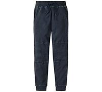 Schiesser Jungen Schlafanzughose Mix & Relax Sweatpants 158968, Gr. 140 (Herstellergröße: XS), Blau (Nachtblau 804)