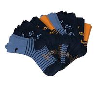 SCHIESSER Jungen Socken, 10er Pack - "Legwear Kids", Muster, Baumwolmischung 31-34 Blau