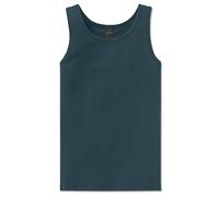 Schiesser Jungen Tank Top 161396, blaugrün, M