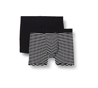 Schiesser Jungen Shorts 2er-Pack 173535-908 – 95/5 Bio-Baumwolle – Größe 164 – Sortiert
