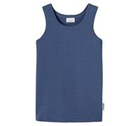 Schiesser Jungen Unterhemd 0/0 Tausendsassa, Gr. 98, Blau (dunkelblau 803)