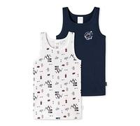 Schiesser Jungen Unterhemden Tanktops 2 Pack Unterwäsche, Sortiert 3, 92