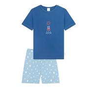 Schiesser Kurzer Kinder-Pyjama - Gr. 98 - dunkelblau