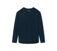 SCHIESSER - Langarmshirt dunkelblau - Gr. - 42
