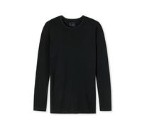 Schiesser Longsleeve mit Stretch-Anteil in Schwarz, Größe XL, Artikelnr. 1338998XL Schwarz XL 95% Baumwolle, 5% Elasthan