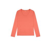 SCHIESSER - Langarmshirt pfirsich - Gr. - 40
