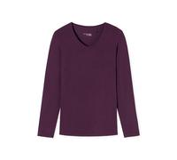 SCHIESSER - Langarmshirt pflaume - Gr. - 46