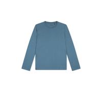 SCHIESSER - Langarmshirt Rundhals atlantikblau - Gr. - 54