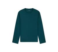 SCHIESSER - Langarmshirt Rundhals tiefseegrün - Gr. - 48