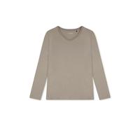 Shirt langarm V-Ausschnitt clay - Mix+Relax 54