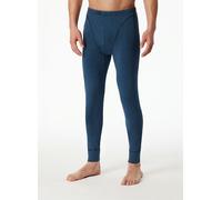 Schiesser Herren Lange Unterhose Bio Baumwolle - 95/5 Organic, blau_182109, 5