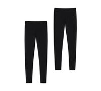 Schiesser Leggings Damen Jersey schwarz, 46