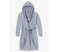 Schiesser Leichtfrottee Bademantel Damen grau, 40