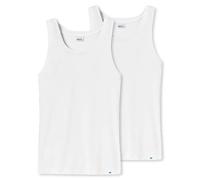 Schiesser - Long Life Cotton - Unterhemd - 145138-2er Spar-Pack (7 Weiß)