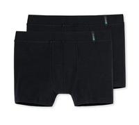 Schiesser Boxershorts Long Life Soft Unterwäsche blauschwarz Herren, Größe 5