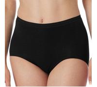 Schiesser Luxury Maxi Schwarz Baumwolle Large Damen