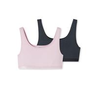 Schiesser Mädchen 2 Pack Bustier - 95/5 Baumwolle - Größe 140 bis 176