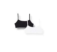 Schiesser Mädchen 2 Pack Bustier mit Spaghettiträger Größe 140 bis 176