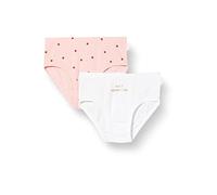 Schiesser Mädchen 2 Pack Hüftslips höhere Passform Unterwäsche Feinripp - 100% Organic Bio Baumwolle - Größe 92 bis 140