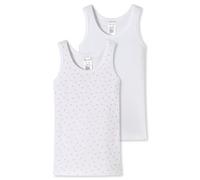 Schiesser Kleinkinder Mädchen 2er Pack Hemd 0/0 sortiert 11 173257-922 - 140