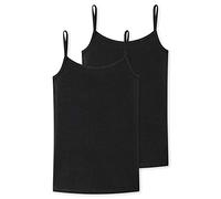 Schiesser Spaghetti-Tops Mädchen schwarz, 140