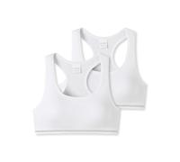 SCHIESSER Kinder Bustier Doppelpack weiß Gr. 164 Mädchen Kinder 18910141