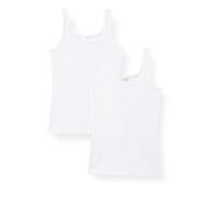 Schiesser Schüler Mädchen 2er Pack Tops weiß 173528-100 - 176